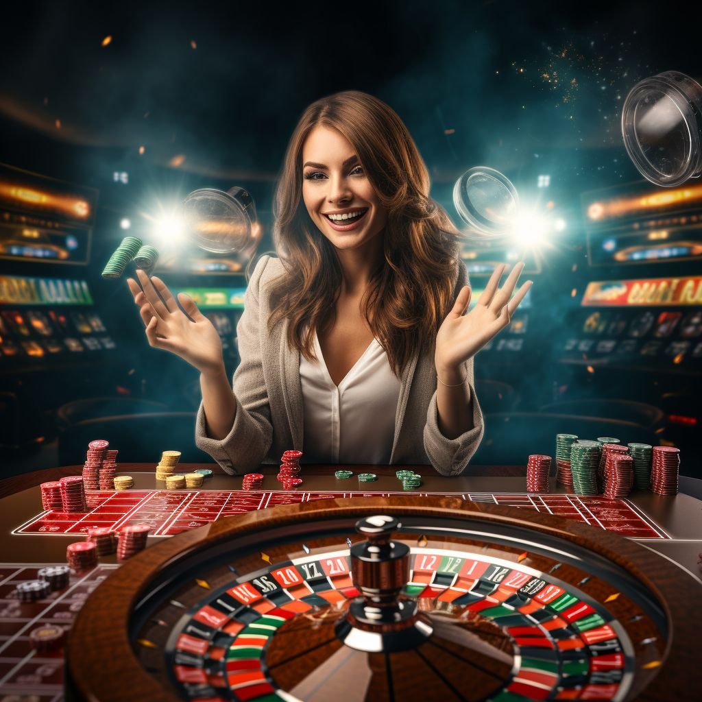 Studio live dealer Qiu Qiu lootbar dengan kamera HD dan dealer profesional